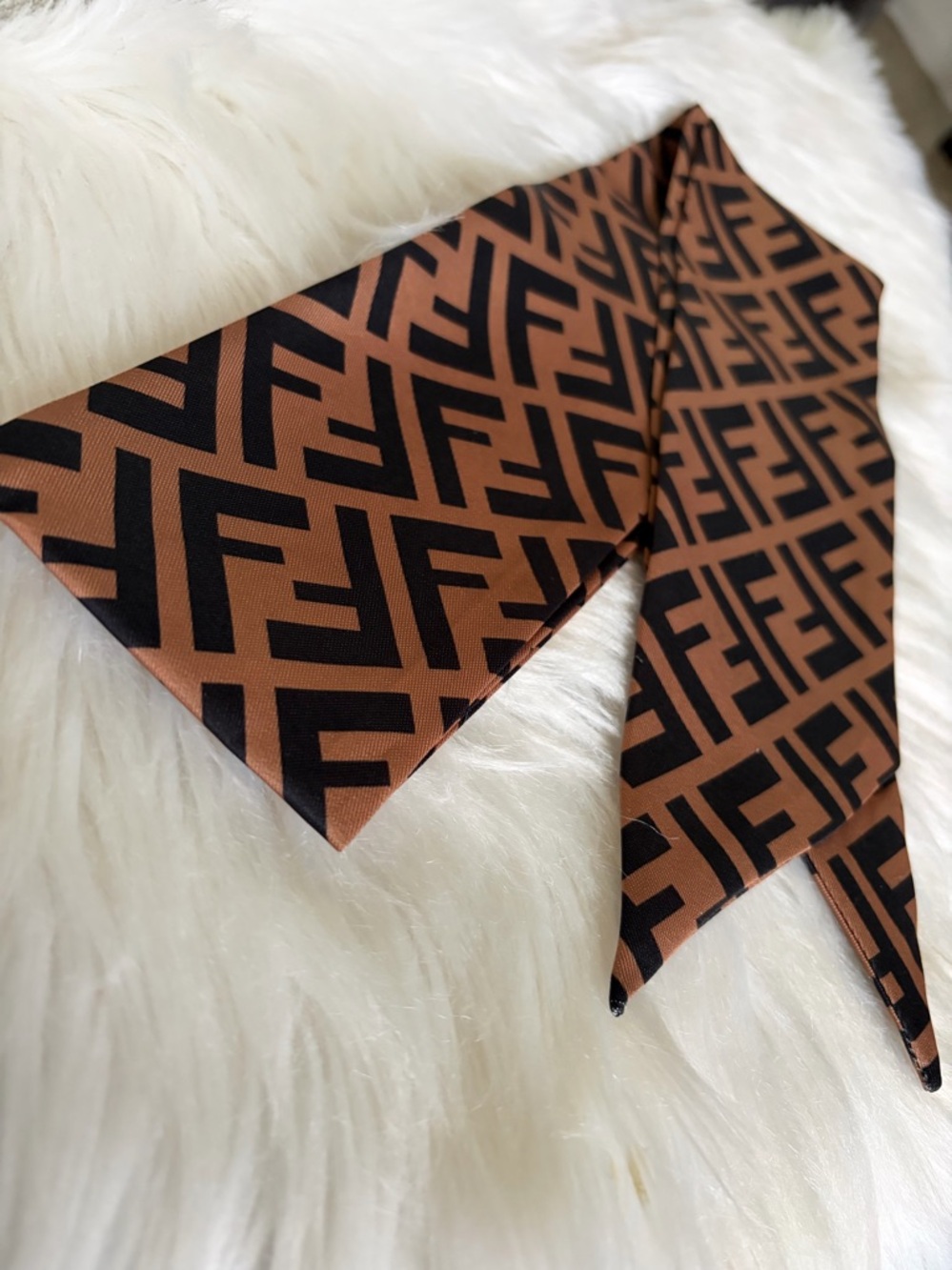 Fendi Wrappy silk bandeau